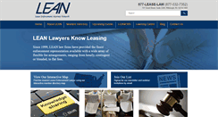 Desktop Screenshot of leasecollect.com